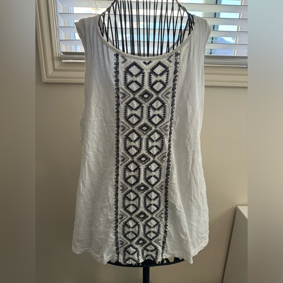 Boho beaded top-100%cotton -made in India -size 3x - Picture 5 of 7